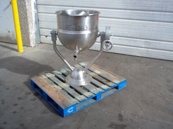 Usado 25 GALLON KETTLE TANK.  LEGION SERIAL 635367