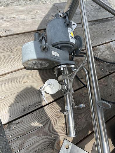 Used Reactor, 370 Gallon, 316L Stainless Steel, Jacketed, Agitated, T&C Stainless #S744632