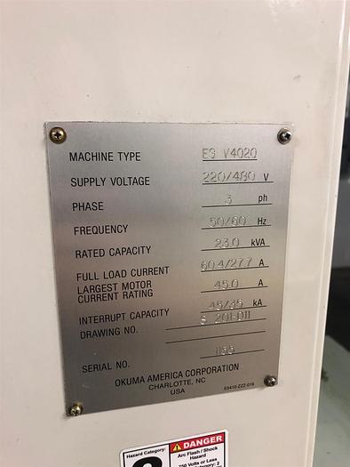 Used 2001 Okuma E Series ES-V4020