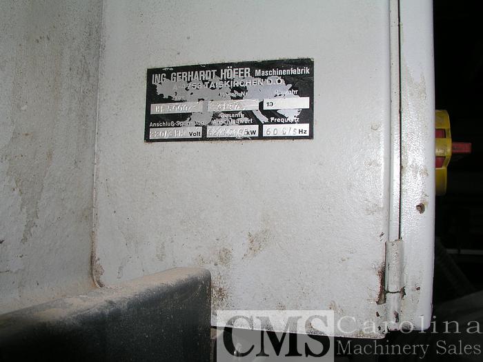 Used Hofer HP5000 Hot Press