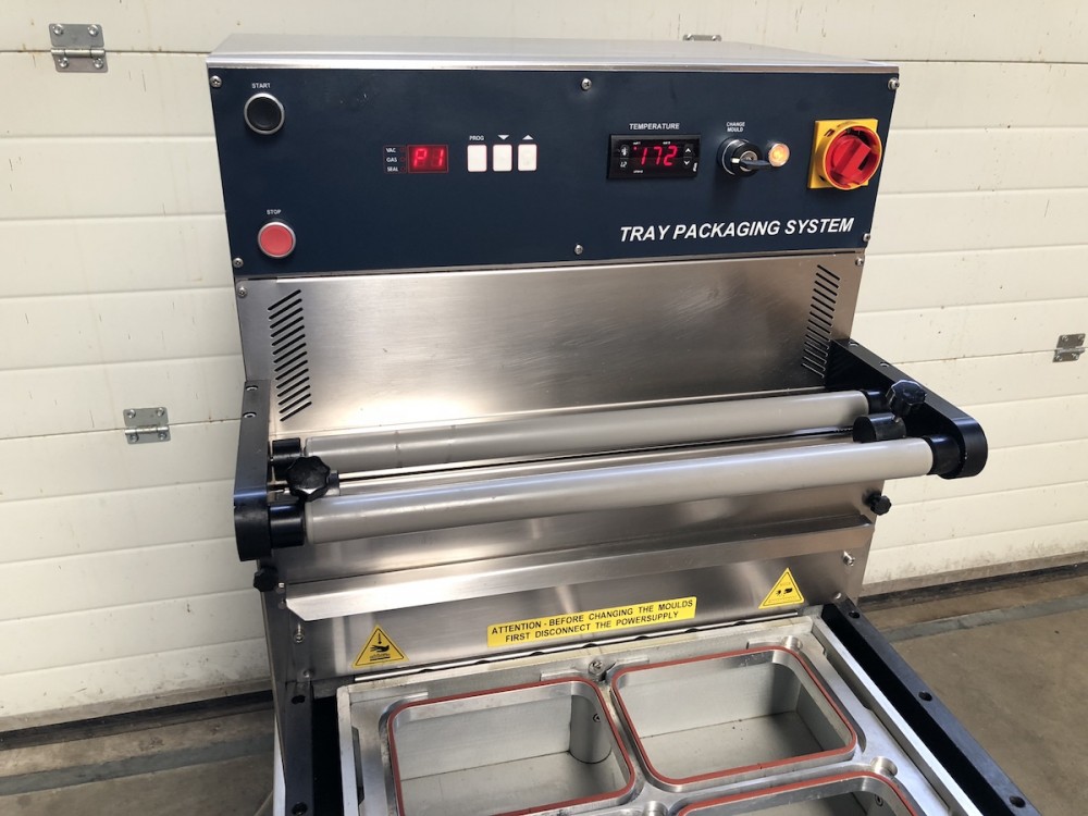 Used Henkovac MAP traysealing machine