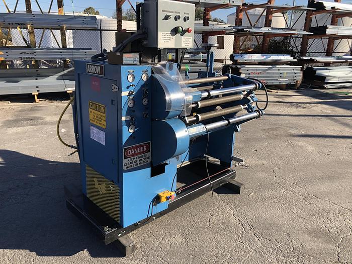 Used 24" ARROW 325 DULPEX SLITTER REWINDER REBUILT 2008