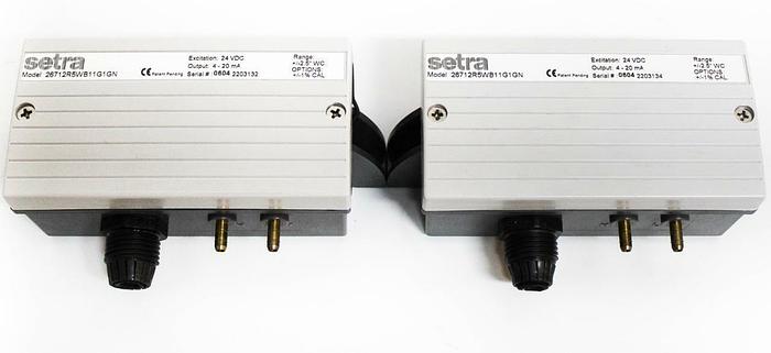 Used Serta Model 26712R5WB11G1GN Pressure Transducer Transmitter 24VDC 4-20mA (5711)