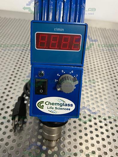 Used Chemglass Unknown Model Digital Overhead Stirrer