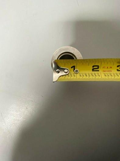 Used MKS Instruments Stainless Steel 9/8" to 1.5" OD Tapered Vacuum Fitting Reducer