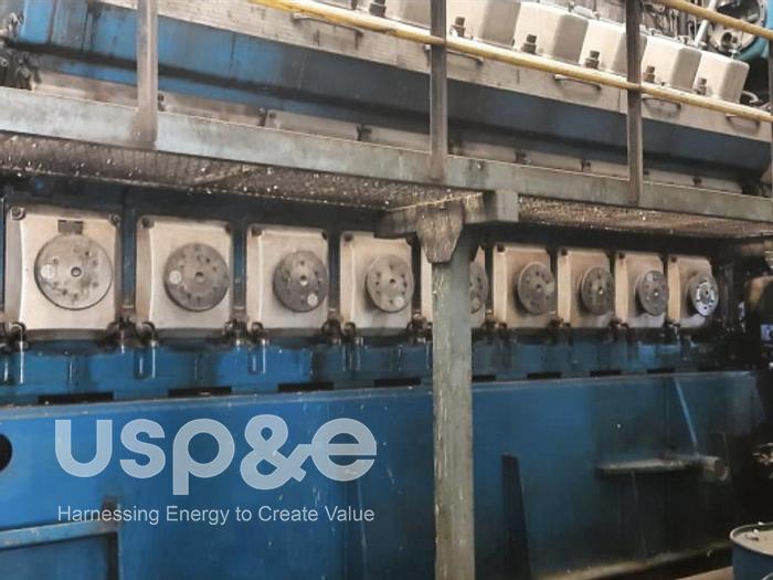 Used 6 MW 1998 Used Wartsila 18V32LN HFO Natural Gas Generator Sets