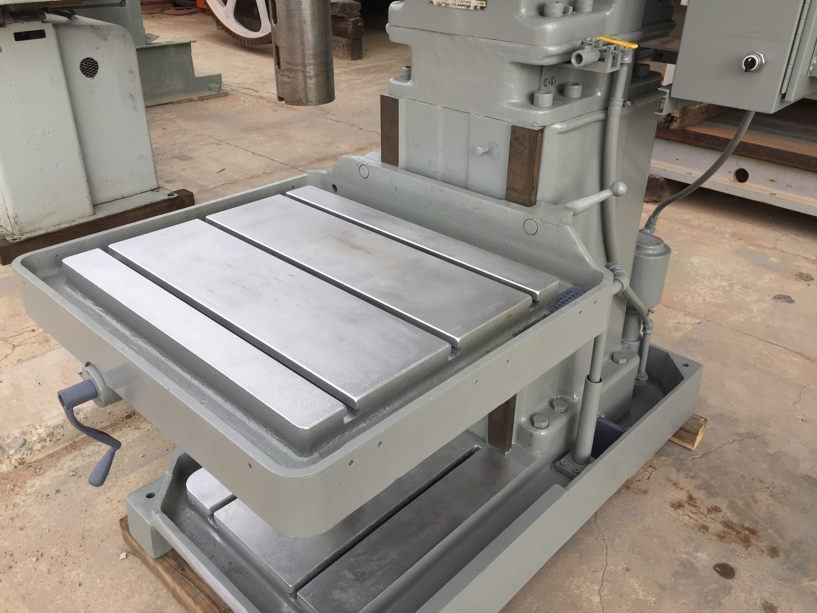 Used 32” G & L / Bickford Hvy. Duty Single Spindle Drill; #6 MT