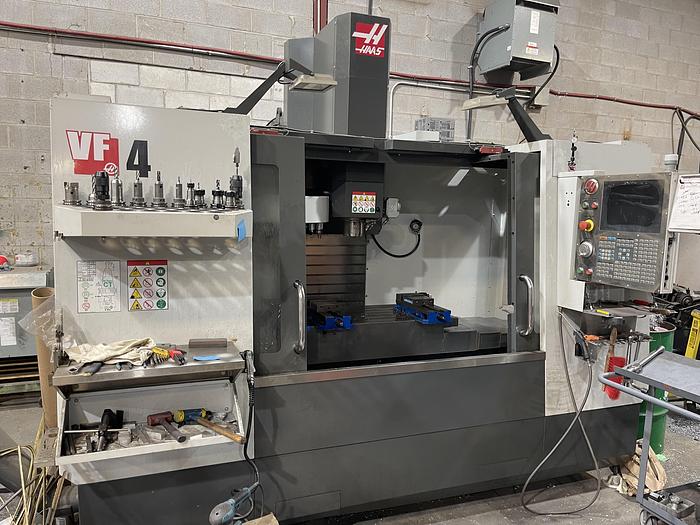 Used HAAS, VF-4, 2016, CNC VERTICAL MACHINING CENTER