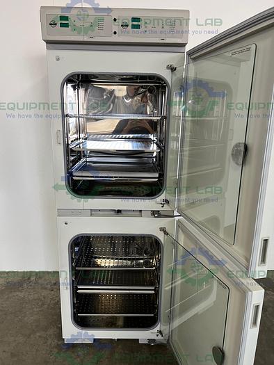 Used Nuaire NU-8700 Autoflow IR Water-Jacketed CO2 Dual Stacked Incubator