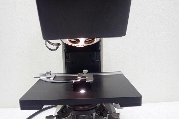 Used Bausch & Lomb 31-32-14 Balplan Microscope w/ (2) 10X WF Eyepieces, Condenser