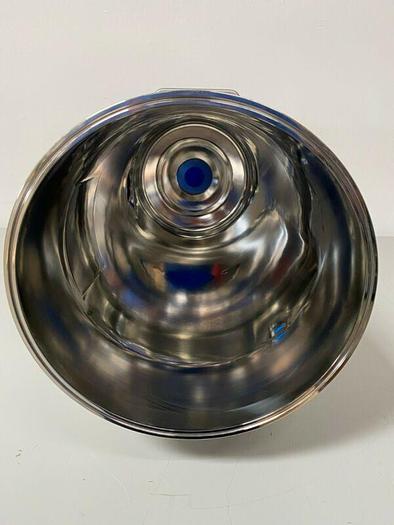 Used T&C 25 Liter Stainless Steel Pressure Vessel 12" w/ Top & Side Glass View Ports