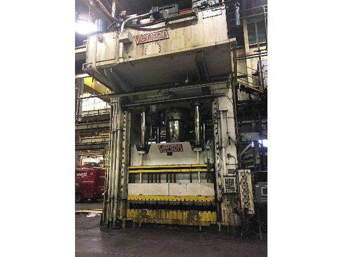 1600 ton Verson Double-Action Hydraulic Press