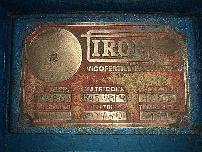 Used 1986 IROP Electrically heated autoclave