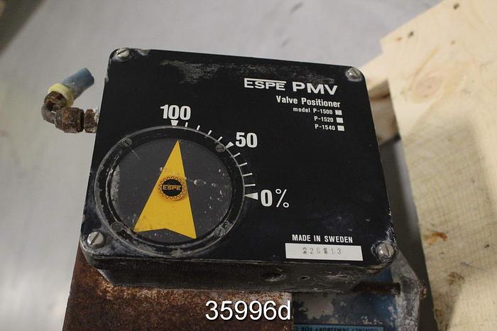 Used Neles Jamesbury 1.5" Ball Control Valve, 2 5150 31 3600 MT #35996