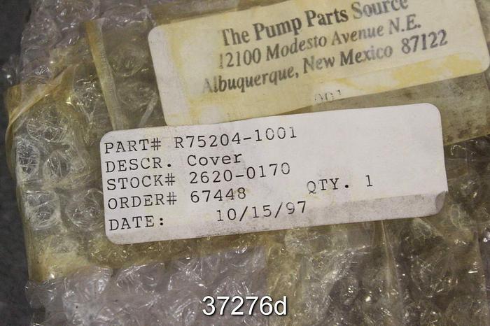Unused Goulds 3405 M Pump Dust Cover, R75204 #37276