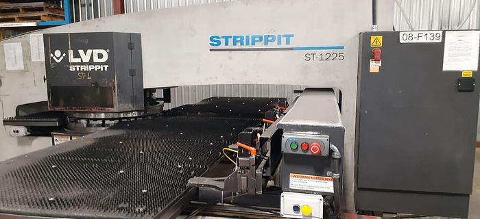 Used 2008 22 Ton Strippit ST-1225 CNC Turret Punch