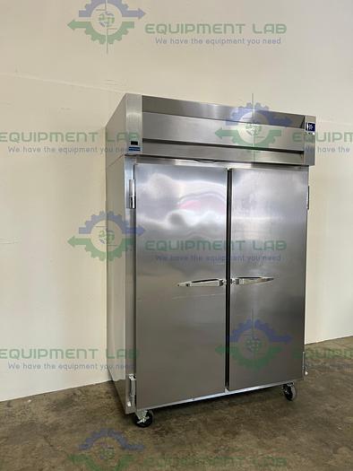 Used McCall  1-1045C Double Door Stainless Steel Refrigerator 49 Cu, Ft., 115V