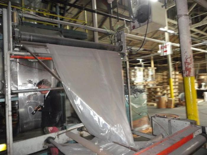 Used 4 1/2" Blown Film Line Gloucester Extruder for Sale at Mark One