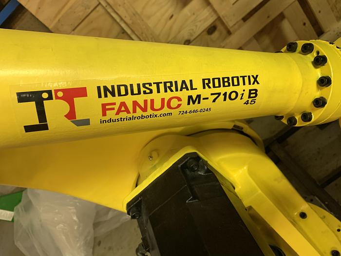 Used FANUC M710iB/45 6 AXIS ROBOT WITH RJ3iB CONTROLLER - REFURBISHED