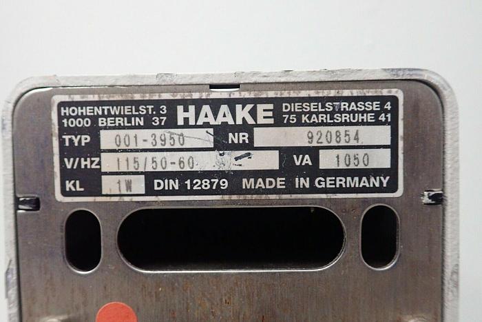 Used Haake Type 001-3950 D1 Immersion Heated Circulator