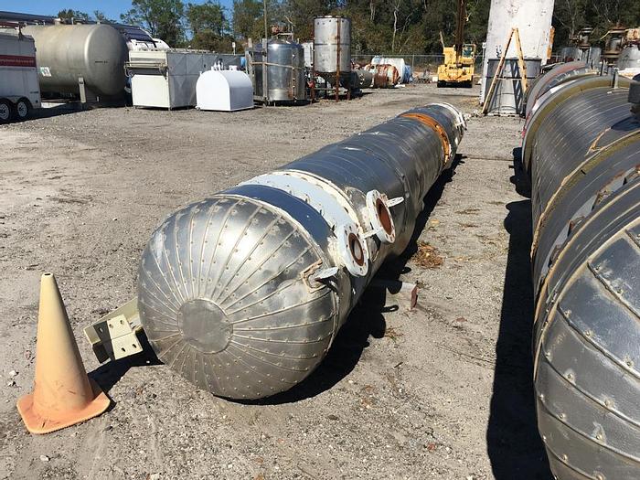 Used Unused Gaspar Inc. approximately 3800 square foot (single-pass) Shell and Tube Heat Exchanger