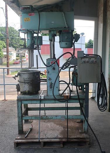 Used MYERS DUAL SHAFT MIXER - S/S - VACUUM - JACKETED