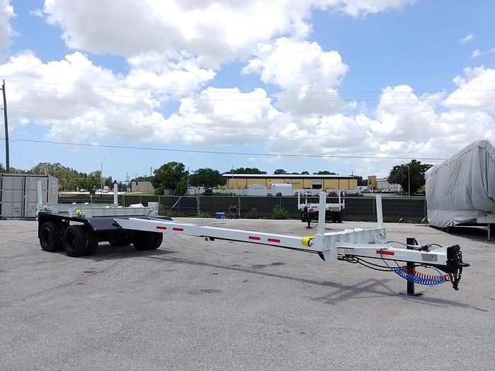 Used Reid PT15S 41000lb 60ft Extendable Pole Trailer - 14649