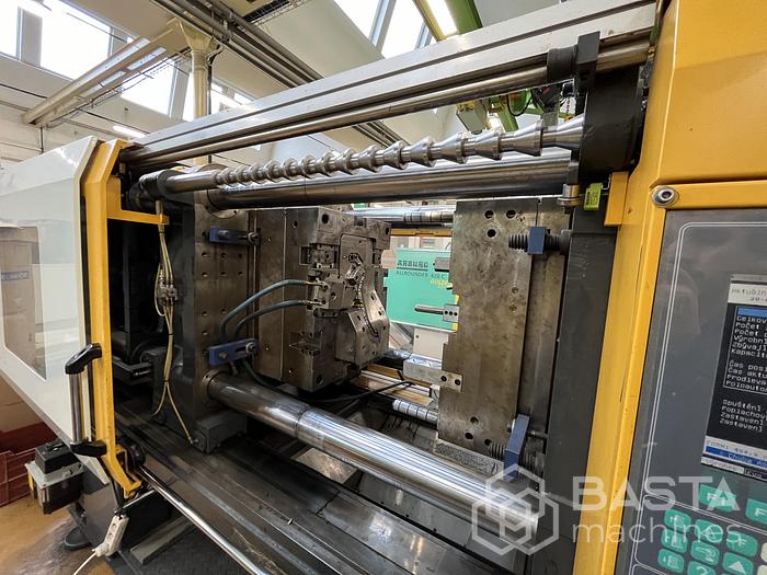 Good condition WOOJIN SELEX NE280 Injection Molding Machine (2006 ) for Sale at BASTA MACHINES s...