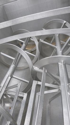 Used Mixer, Ribbon, 90 CF, 304 S/st, AFECO, 10 HP #S743650