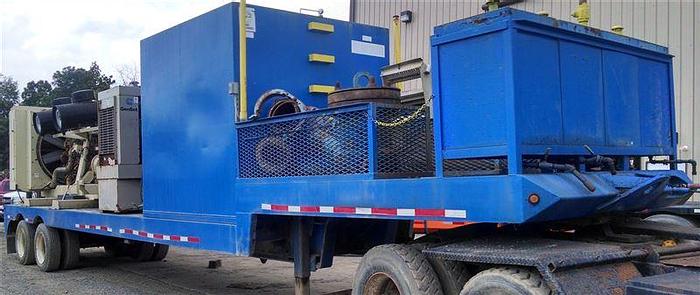 Used 2006 Ingersoll-Rand 1170 cfm / 350 psi Air Compressor & (1) Cummins 50KV GenSet