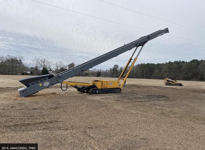 Used Anaconda TR60 on track stacker