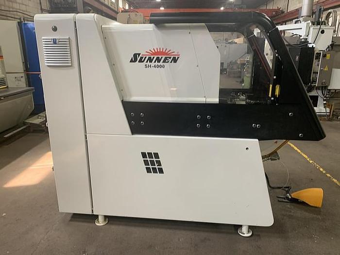 Used 2016 SUNNEN SH-4000 POWER STROKED HORIZONTAL HONING MACHINE