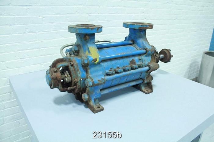 Used Halberg HKGB065A69AB5112TPGR 5-Stage High Pressure Pump, 2.5x3 #23155