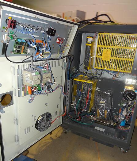 Used FANUC ARCMATE 120iC/10L 6 AXIS CNC MIG WELDING ROBOT WITH R30iA CONTROLLER