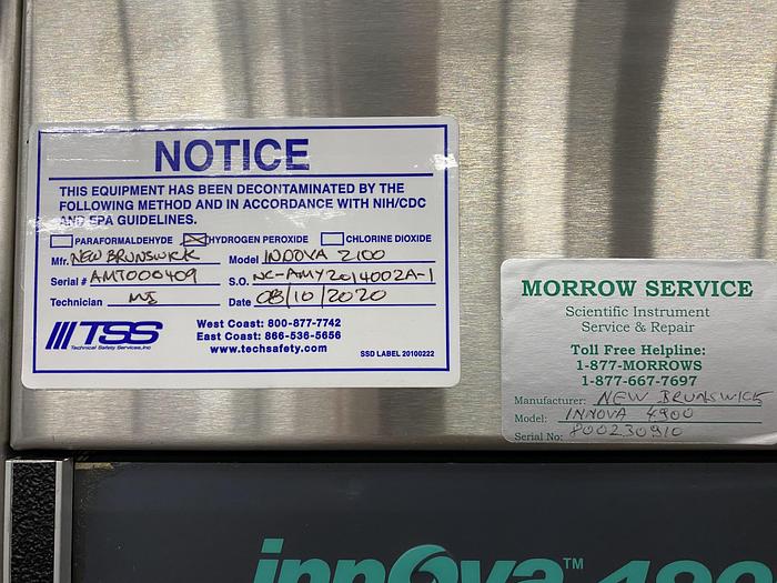 Used New Brunswick Scientific Innova 4900 Multi-Tier Environmental Incubator & Shaker 208V