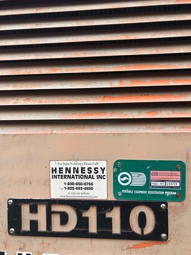 Used 2008 HB19362 Hennessy HD110 Drill Rig HD110