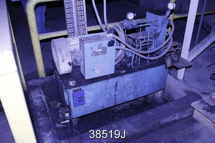 Used Langston 2-Drum Salvage Winder, 75" Drum Face, 6" Diameter #38519