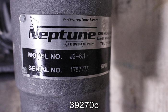 Used Neptune Mixer JG-6.1 Top Mount Agitator #39270