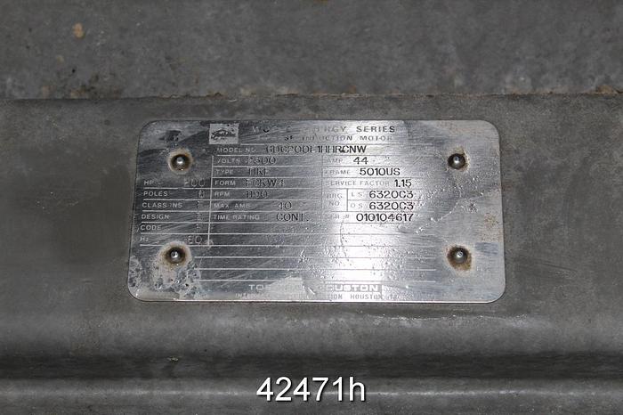 Used Sulzer 10x6x20 Pump Model MCE43-6 #42471