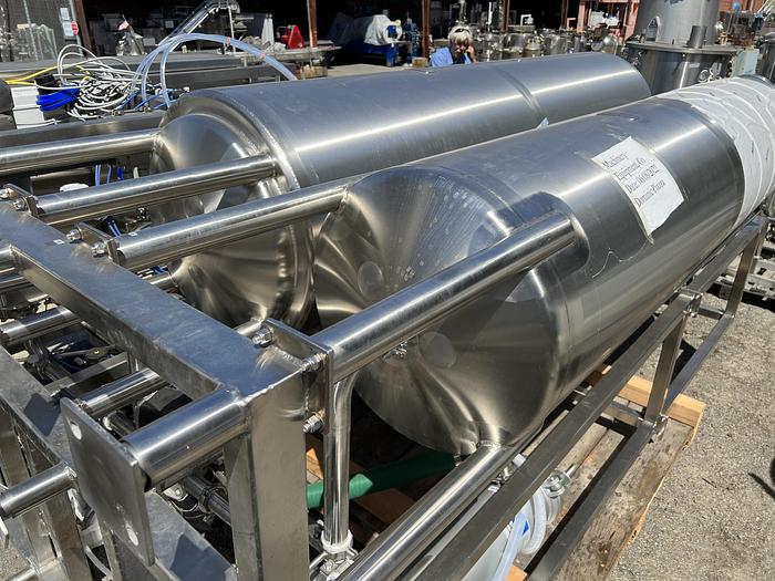 Used CIP, 2-Tank, (2) 185 Gallon Tanks, Sani-Matic, 316L Stainless Steel #S744634