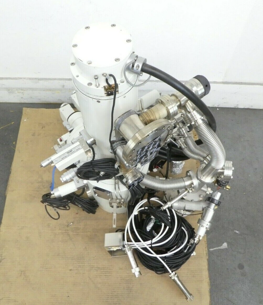 Used JEOL JSM-6300F SEM Scanning Electron Microscope Column Assembly Working Surplus