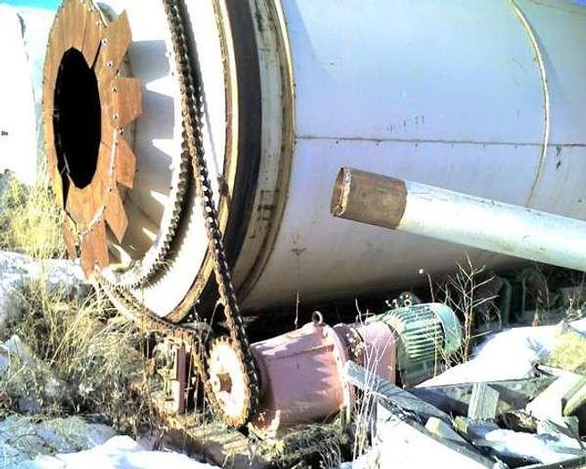 Used 8' x 40' Pel-Pro Single Pass Dryer