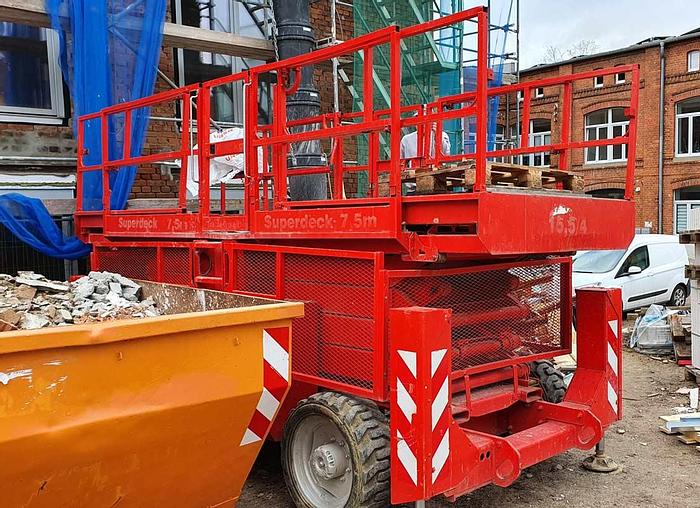 Used Genie GS 4390 RT Diesel Scissor Lift