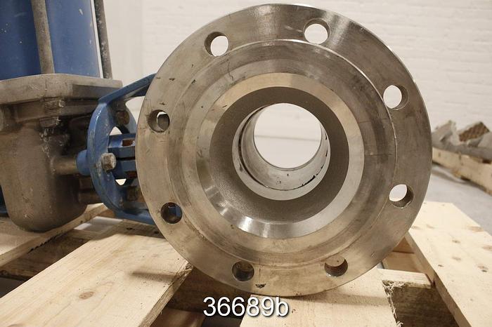 Used Neles Jamesbury 6 7150313600MT2 6" Ball Control Valve #36689