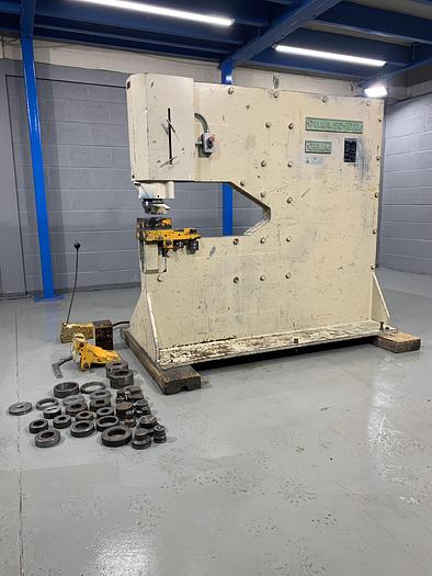 Used GEKA PUMA 50 ton. 750mm throat punch