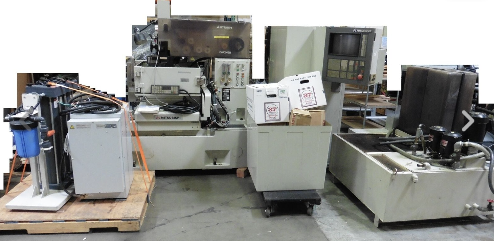 Used 1994 Mitsubishi Electrical Discharge Machine CNC Wire EDM