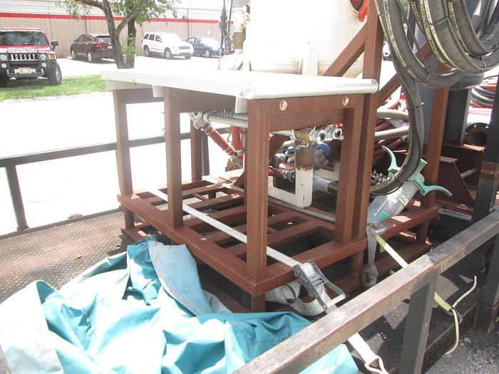 Used 7'x16' Sandblasting Trailer