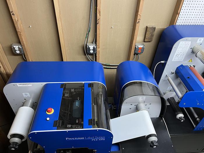 Used 2021 Precision Label Series PLS -475i PLS-401F