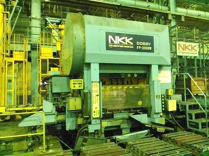 Used Press High Speed Blanking FP-200SWG10