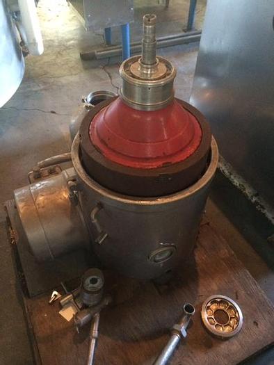 Used Centrifuge, Disc, Batch, Solid Wall, Westfalia, MTA50-01-024 #S739357